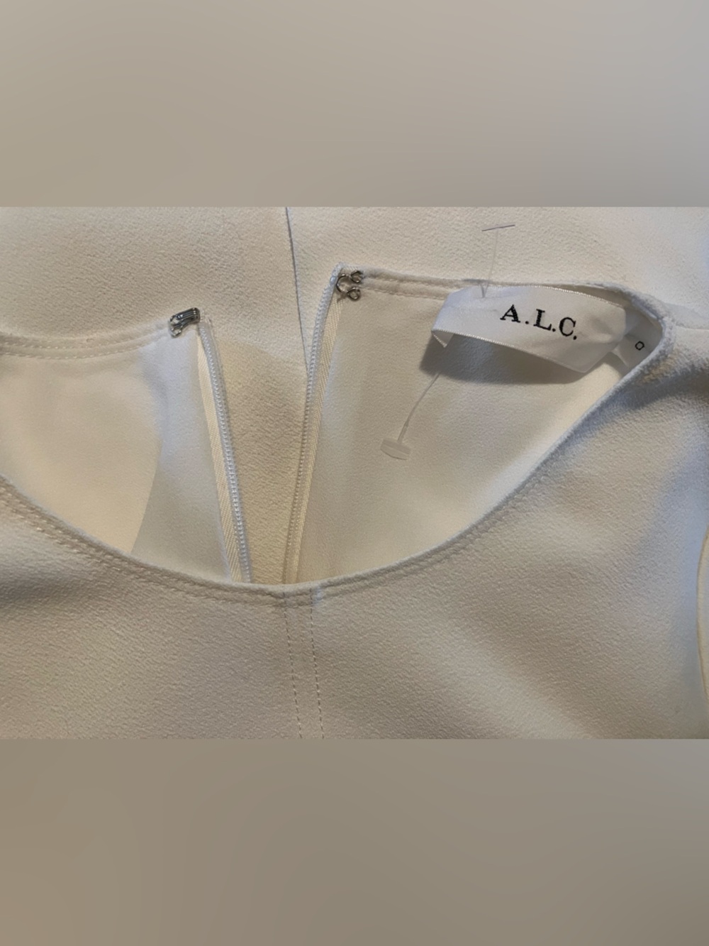 A.L.C. NWOT Robbins White Flared Sleeve Midi Dress Size 0 XS - Picture 8 of 11